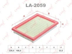 ������ ��������� LYNXauto LA2059 LA2059 ����
