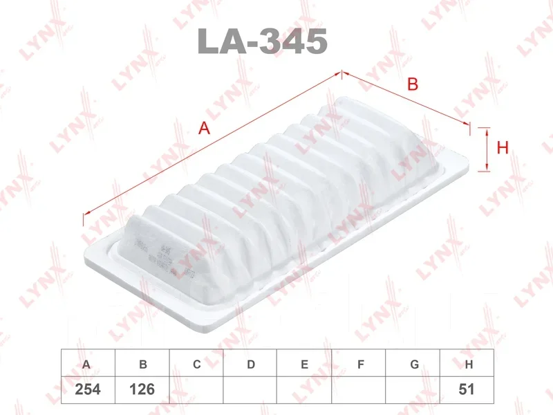 ������ ��������� Lynxauto [LA345] LA345 ����
