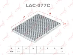 �������� ������ ������ ��� KIA Cerato, KIA Sorento II, KIA Carnival LYNXauto LAC-077C LAC077C ����