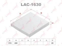 �������� ������ ��� JAC T6 17- LYNXauto LAC-1630 LAC1630 ����