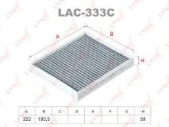 �������� ������ ������ ��� KIA Optima 15- LYNXauto LAC-333C LAC333C ����