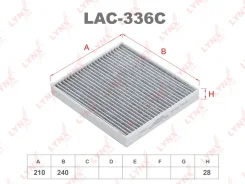 �������� ������ ������ ��� KIA Sorento III, Toyota C-HR 16- LYNXauto LAC-336C LAC336C ����