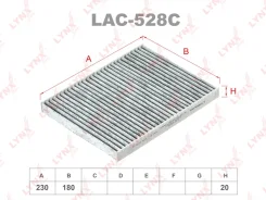 �������� ������ ������ ��� Hyundai ix20, KIA Venga LYNXauto LAC-528C LAC528C ����