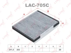 ������ ������ Hyundai Accent(MC) 05- / Elantra(HD) 06- / Solaris I 10- �������� LYNX LAC705C ����