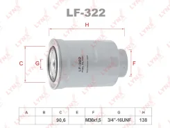 ������ ��������� LYNXauto LF322 LF322 ����
