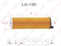 ������ �������� (��������) LYNXauto LO190 LO190 ����