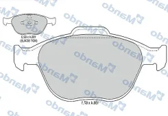 ������� ��������� FORD Tourneo/Transit (02-) ������. Mando MBF015182 ����
