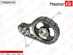 �������� ���� ��� Skoda Fabia AME/AQW/ATZ 1.0-1.4 99-03 Masterkit 77B0091FK 77B0091FK ����