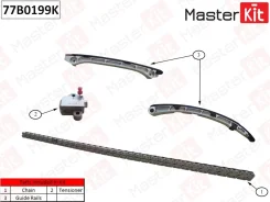 �������� ���� Mazda CX-7 07- ��� ��������� ��� Masterkit 77B0199K ����