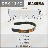 ������ ������������ 1340mm Masuma 5PK-1340 5PK1340 ����