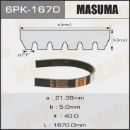 ������ ������������ 6PK1670 Masuma 6PK1670 6PK1670 ����