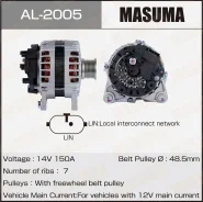 ��������� Nissan X-Trail 14- Masuma AL2005 ����
