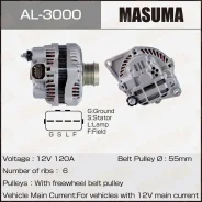 ��������� Mitsubishi ASX 10- Masuma AL3000 ����