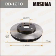 ���� ��������� Toyota Camry ���. Masuma BD1210 ����