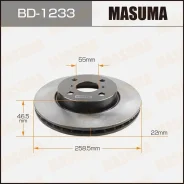 ���� ��������� Toyota Yaris Masuma BD1233 ����