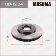 ���� ��������� Toyota Townace �����. Masuma BD1234 ����