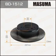���� ��������� Toyota Harrier/Camry ����. (� ����. 2 ��. ) Masuma BD1512 ����