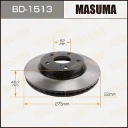 ���� ��������� Toyota Corolla �����. (���. 2 ��. ) Masuma BD1513 ����