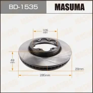 ���� ��������� Toyota Hiace �����. (���. 2 ��. ) Masuma BD1535 ����