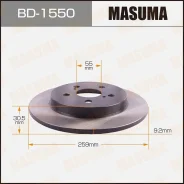 ���� ��������� Masuma, rear Toyota Prius, CT200H / ZVW55, ZWA10L [��.2], ������ BD1550 ����