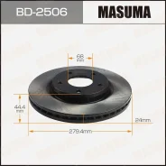 ���� ��������� Nissan JUKE/Sentra �����. (� ����. 2 ��. ) Masuma BD2506 ����