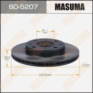 ���� ����. ���. ����. [282x23] 5 ���. Masuma BD-5207 BD5207 ����