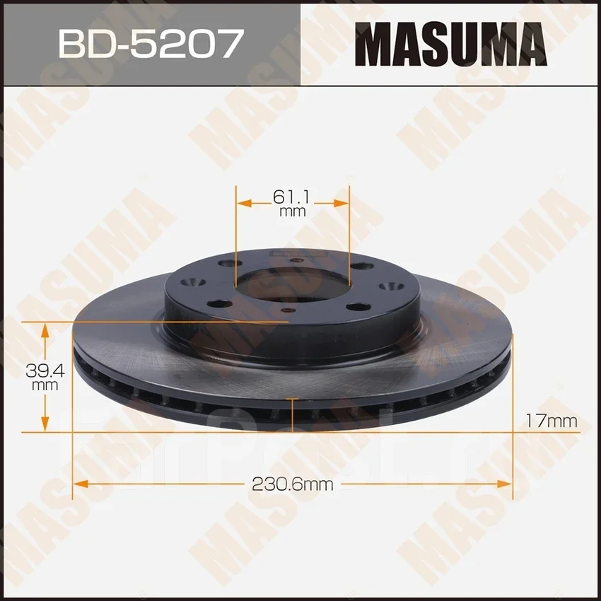 ���� ����. ���. ����. [282x23] 5 ���. Masuma BD-5207 BD5207 ����