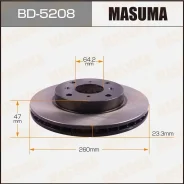 ���� ��������� Honda Accord ���. Masuma BD5208 ����