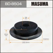 ���� ��������� Subaru Legacy/Outback ����. (� ����. 2 ��. ) Masuma BD8504 ����