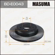 ���� ��������� BMW 5(E60/E61) ����. Masuma BDE0043 ����