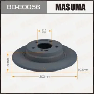���� ��������� MB W204/207 ����. (� ����. 2 ��. ) Masuma BDE0056 ����