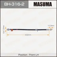 ����� ����. �������� [472mm] Masuma BH-316-2 BH3162 ����