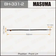 ����� ��������� �������� Toyota 90947-02C48 Masuma BH-331-2 ����� (Brain) BH3312 ����
