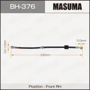 ����� ��������� Suzuki Escudo ~`97.11 (376#) (FR RH) Masuma, ������ �������� BH376 ����