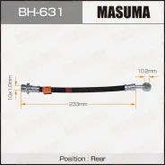 ����� ��������� Masuma H- /rear/ JAZZ 2009- Masuma, ������ BH631 ����