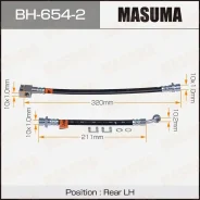 ����� ��������� Masuma H- /rear/ Civic 06- LH, ����� ������ BH6542 ����