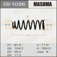 ������� �������� Toyota Corolla Fielder 00- ���. Masuma CS1036 ����