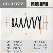 ������� �������� ��������� +15% ��������� Masuma rear Camry/ ACV30, MCV30, ACV35, ������ CS1077 ����