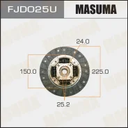 ���� ��������� Masuma 225*150*24*25.2 (1/10) Masuma FJD025U ����