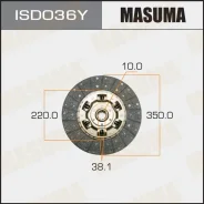 ���� ��������� Masuma 350x220x10x38 Masuma ISD036Y ����