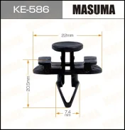 ������ VW Jetta -17 Masuma KE586 ����