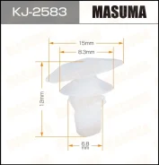 ������ ������. ��������� KJ-2583 (��.50��) 80850-1FA0B, BC1D-58-762 Masuma KJ2583 KJ2583 ����
