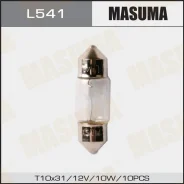 ����� ����������� Masuma C5W 12V 10W SV8.5 (T10x31) (��������) L541 ����
