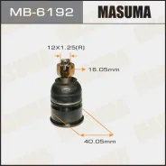 ����� ������� ������ �������� �������� Honda Civic / CRX III 92 [178Masumamb6192] MB6192 ����