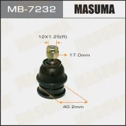 ������� ����� Masuma front low Mitsubishi Chariot/ D02W, D03W, D05W Masuma, �������� MB7232 ����