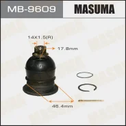 ����� ������� Mitsubishi L200 Masuma MB9609 ����