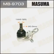 ����� ������� Honda CR-V 07- Masuma MB9703 ����