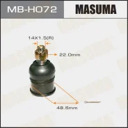 ����� ������� ������! Honda Accord 2.0-2.4/2.2Di 08 Masuma MBH072 ����