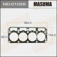 ��������� ������� ����� Masuma, 5K# (������-���������) ������� 1,60 �� (1/10) MD-01026 Masuma MD01026 ����