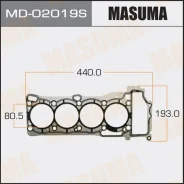��������� ��� (Steel) Nissan 11044-4M710 Masuma MD-02019S(Brain) MD02019S ����